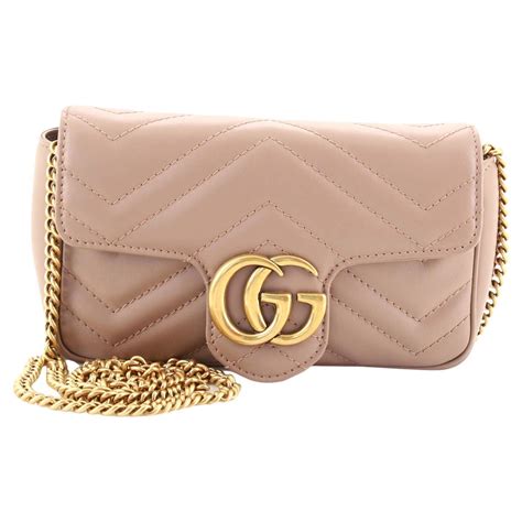 gucci gg marmont flap bag trompe l'oeil matelasse leather small|Gucci handbags online.